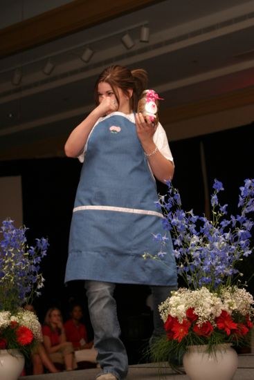 Unidentified Phi Mu in Convention Fashion Show Photograph 16, July 8, 2004 (image)