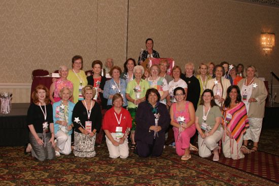 Phi Mu Foundation Group Photograph, July 9, 2004 (image)