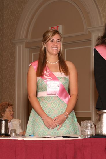 Jessica Smith at Convention Parade of Flags Photograph 2, July 9, 2004 (image)