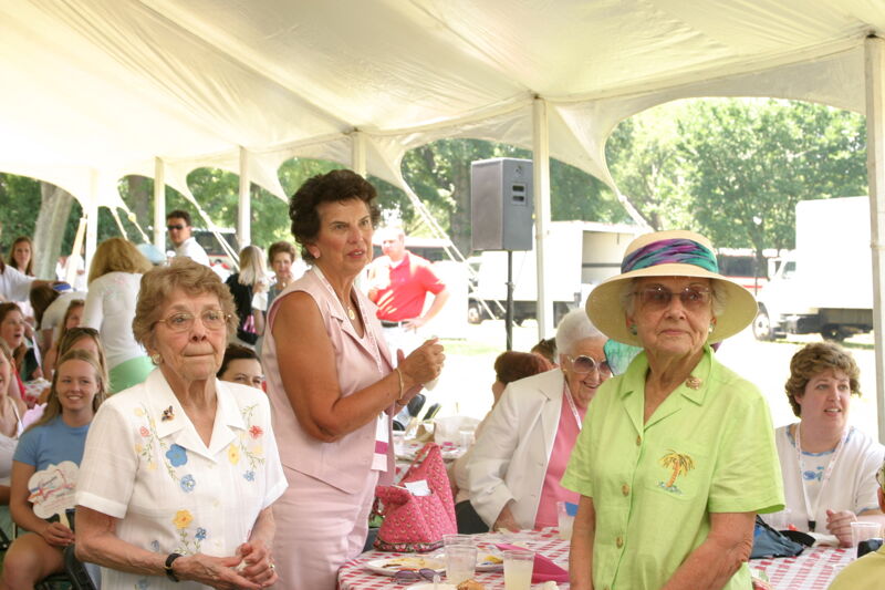 July 10 Phi Mus at Convention Outdoor Luncheon Photograph Image