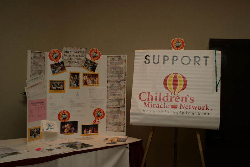 July 8-11 Children's Miracle Network Exhibit at Convention Photograph Image