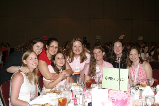 Gamma Delta Chapter Membeers at Convention Sisterhood Luncheon Photograph, July 8-11, 2004 (image)