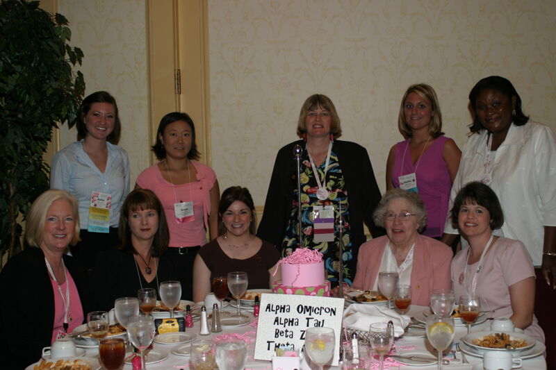 Table of 10 at Convention Sisterhood Luncheon Photograph 5, July 8-11, 2004 (Image)