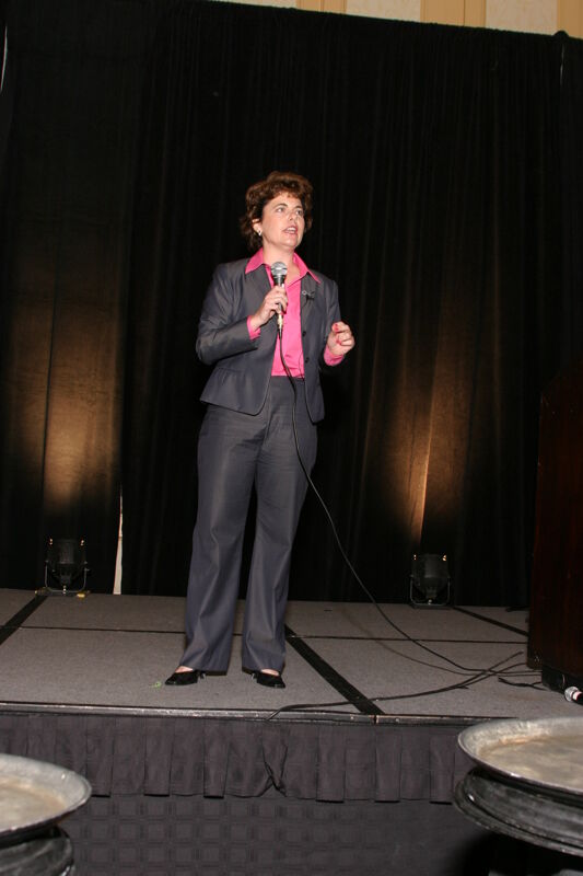 Mary Foley Speaking at Convention Sisterhood Luncheon Photograph 3, July 8-11, 2004 (Image)