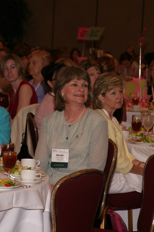 Sarah Lindsay Recognized at Convention Sisterhood Luncheon Photograph 2, July 8-11, 2004 (Image)