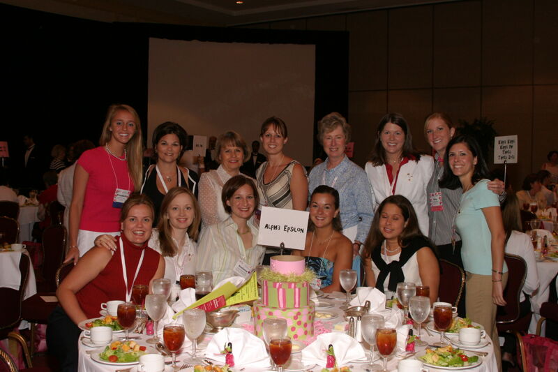 July 8-11 Group of 13 at Convention Sisterhood Luncheon Photograph Image