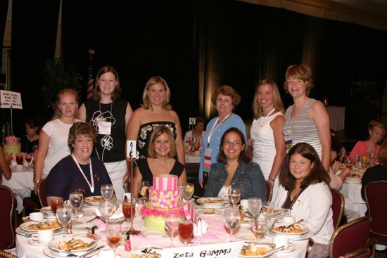 Table of 10 at Convention Sisterhood Luncheon Photograph 20, July 8-11, 2004 (image)