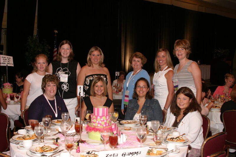 Table of 10 at Convention Sisterhood Luncheon Photograph 20, July 8-11, 2004 (Image)
