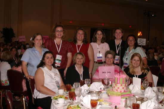 Table of 10 at Convention Sisterhood Luncheon Photograph 6, July 8-11, 2004 (image)