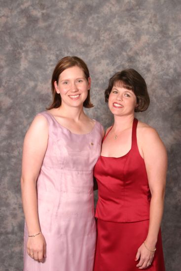 Two Unidentified Phi Mus Convention Portrait Photograph 2, July 11, 2004 (image)