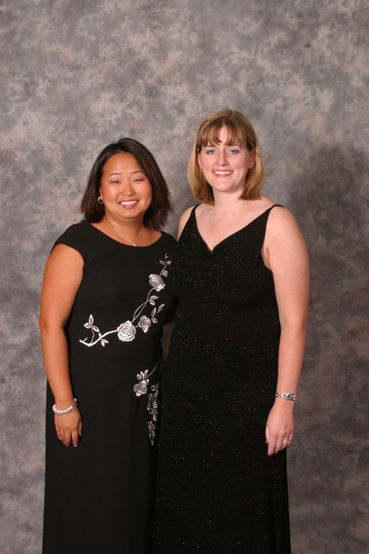 Two Unidentified Phi Mus Convention Portrait Photograph 3, July 11, 2004 (Image)