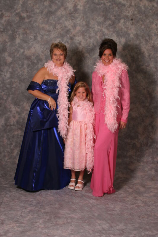 Williams, Smith, and Daughter Convention Portrait Photograph 2, July 11, 2004 (Image)