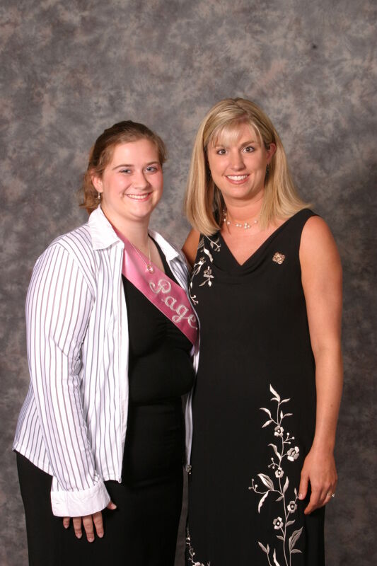 Andie Kash and Page Convention Portrait Photograph, July 11, 2004 (Image)