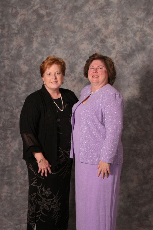 Two Unidentified Phi Mus Convention Portrait Photograph 4, July 11, 2004 (Image)