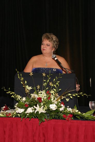 Kathy Williams Speaking at Convention Carnation Banquet Photograph 1, July 11, 2004 (image)