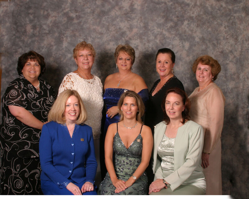 Phi Mu Foundation Officers Convention Portrait Photograph 3, July 11, 2004 (Image)