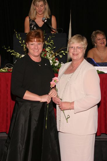 Unidentified Mother and Daughter at Convention Carnation Banquet Photograph 10, July 11, 2004 (image)