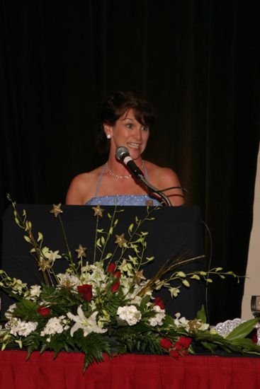 Beth Monnin Speaking at Convention Carnation Banquet Photograph 2, July 11, 2004 (image)