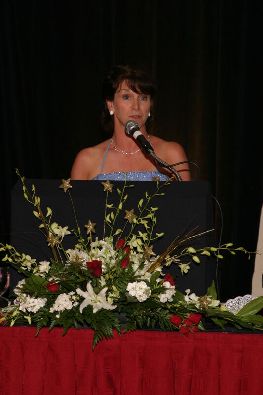 Beth Monnin Speaking at Convention Carnation Banquet Photograph 1, July 11, 2004 (Image)