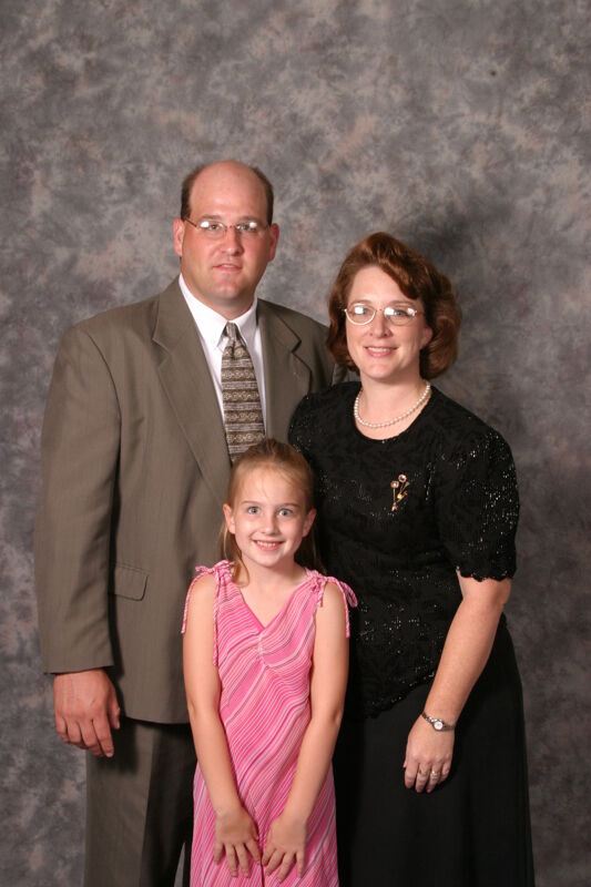 Unidentified Family Convention Portrait Photograph, July 11, 2004 (Image)