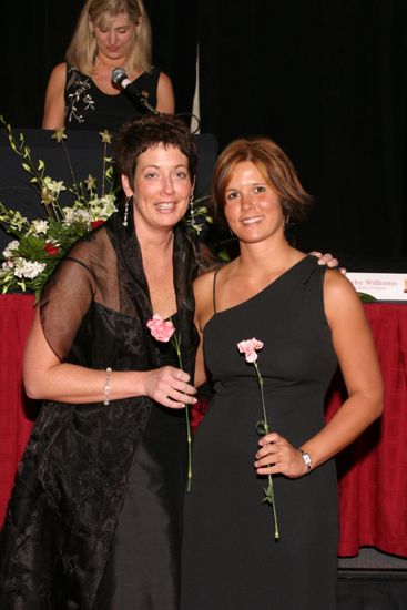 Jen Wooley and Daughter at Convention Carnation Banquet Photograph, July 11, 2004 (image)