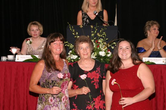 Mother, Daughter, and Granddaughter at Convention Carnation Banquet Photograph, July 11, 2004 (image)