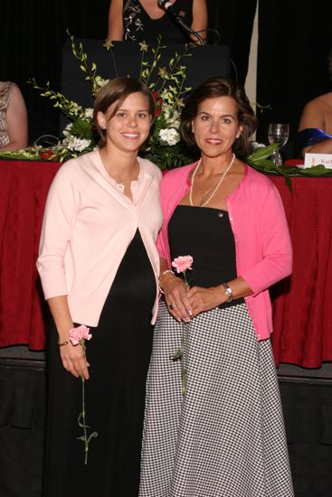 Unidentified Mother and Daughter at Convention Carnation Banquet Photograph 4, July 11, 2004 (image)