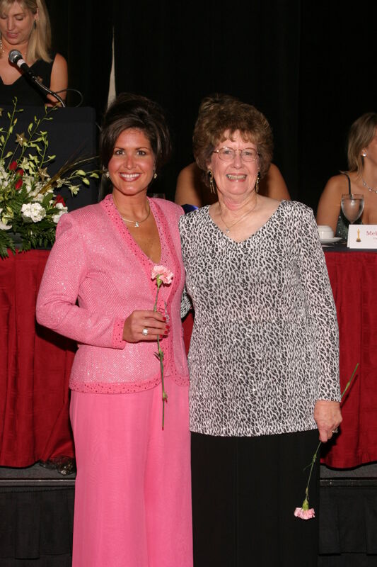 July 11 Misty Smith and Mother at Convention Carnation Banquet Photograph Image