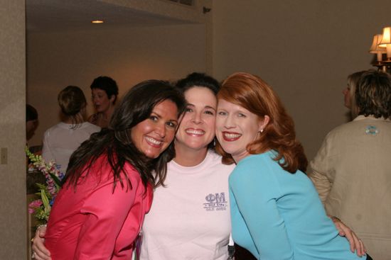 Smith, Griffis, and Unidentified at Convention Officers' Party Photograph 2, July 7, 2004 (image)