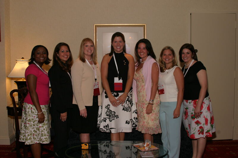 Chapter Consultants at Convention Officers' Party Photograph 2, July 7, 2004 (Image)