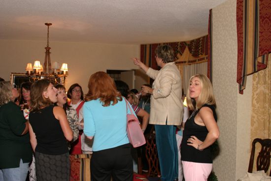 Kathy Williams Speaking at Convention Officers' Party Photograph 4, July 7, 2004 (image)