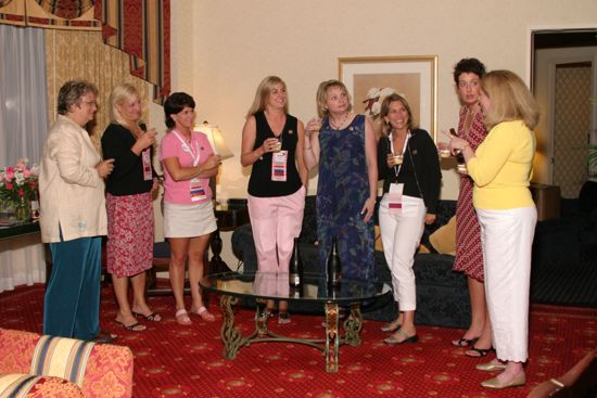 National Council Making a Toast at Convention Officers' Party Photograph 6, July 7, 2004 (image)