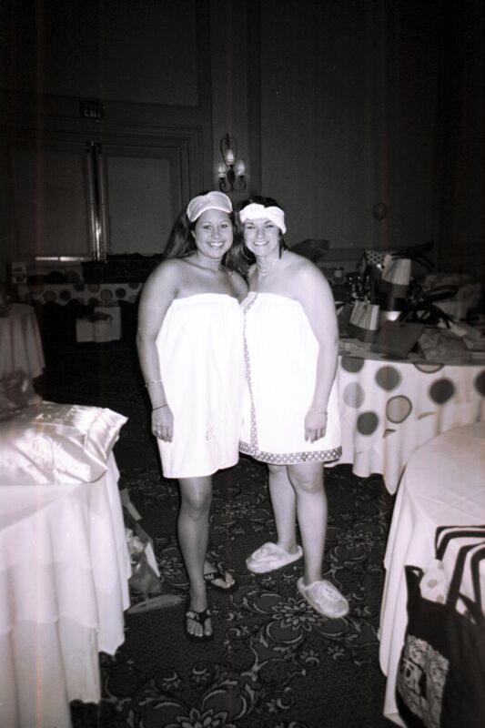 Shannon McFarland and Shelly Chappuis in Costumes at Convention Photograph 2, July 8-11, 2004 (Image)
