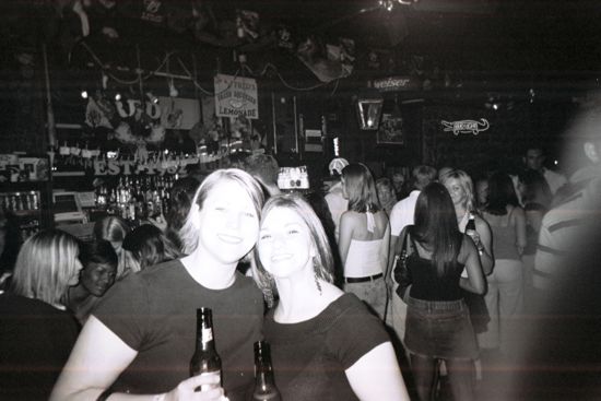 Two Chapter Consultants in Bar During Convention Photograph, July 8-11, 2004 (image)