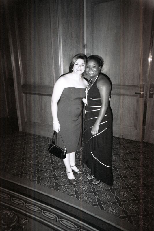 Shelly Chappuis and Kendra Edwards at Convention Carnation Banquet Photograph 2, July 11, 2004 (Image)