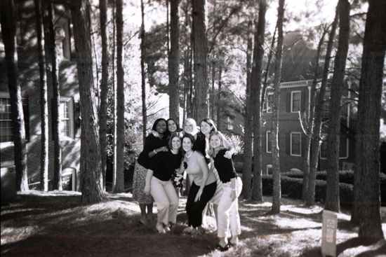 Chapter Consultants Outside During Convention Photograph 3, July 8-11, 2004 (image)