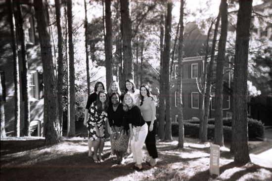 Chapter Consultants Outside During Convention Photograph 1, July 8-11, 2004 (image)