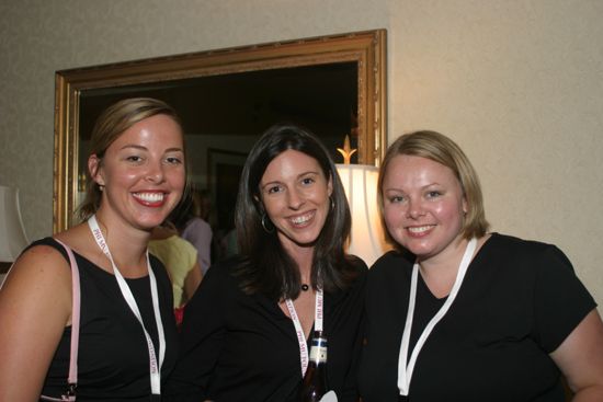 Three Phi Mus at Convention Officers' Party Photograph 1, July 7, 2004 (image)