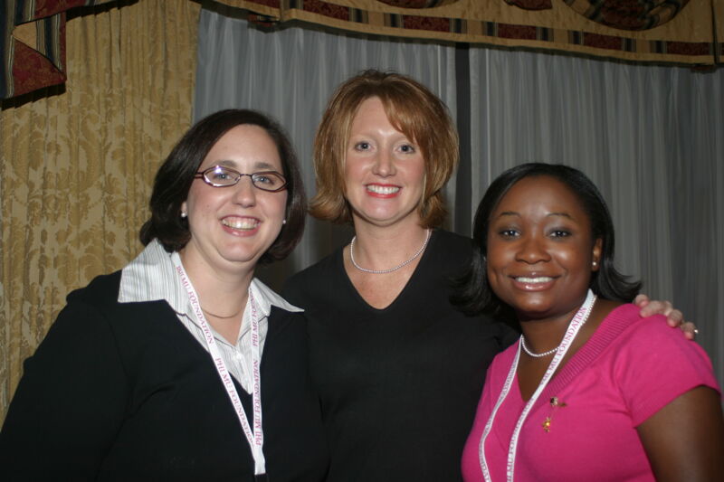 Three Phi Mus at Convention Officers' Party Photograph 4, July 7, 2004 (Image)