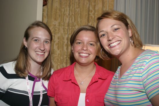 Three Phi Mus at Convention Officers' Party Photograph 2, July 7, 2004 (image)