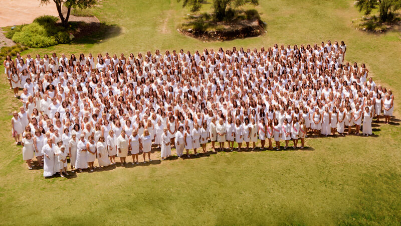 2012 Phi Mu National Convention Group Photograph Image