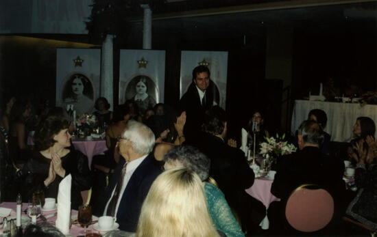 Gentleman Recognized at Carnation Banquet Photograph 2, July 4-8, 2002 (image)