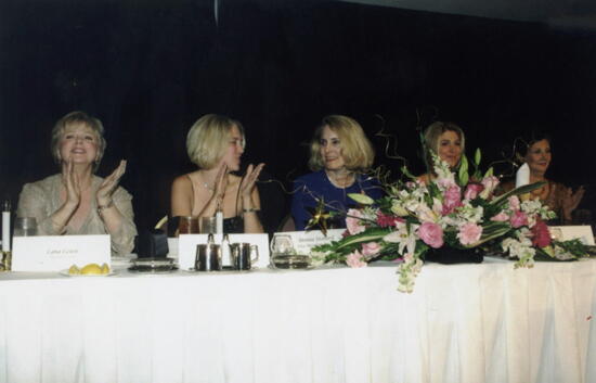 Head Table at Carnation Banquet Photograph, July 4-8, 2002 (image)