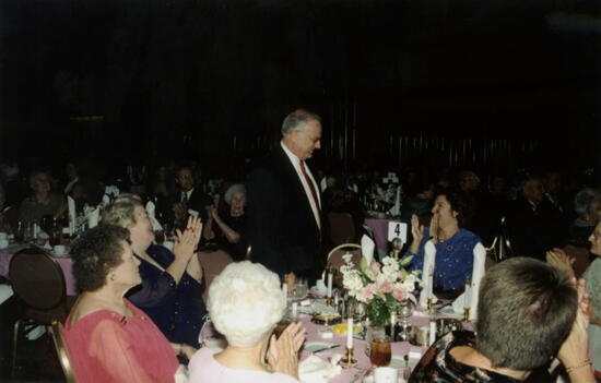 Gentleman Recognized at Carnation Banquet Photograph 1, July 4-8, 2002 (image)