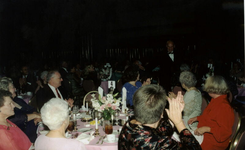Gentleman Recognized at Carnation Banquet Photograph 3, July 4-8, 2002 (Image)