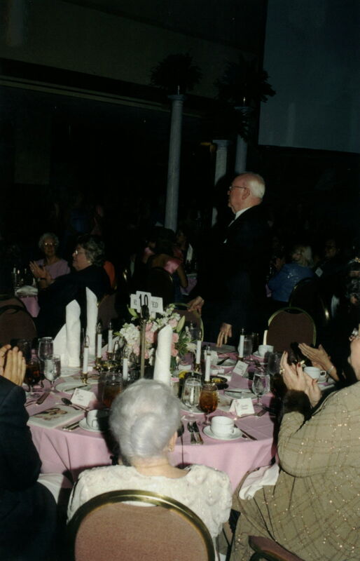 Gentleman Recognized at Carnation Banquet Photograph 4, July 4-8, 2002 (Image)