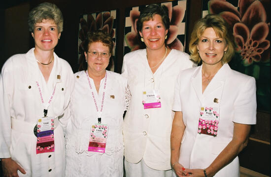 Ryan, Litter, Clarke, and King at Convention Photograph, July 4-8, 2002 (image)