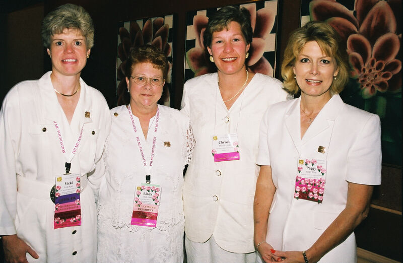 Ryan, Litter, Clarke, and King at Convention Photograph, July 4-8, 2002 (Image)