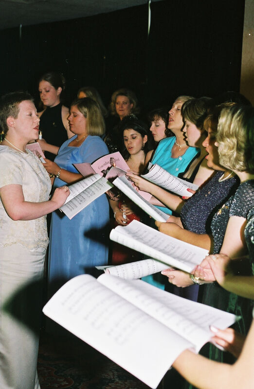 Convention Choir Singing Photograph 5, July 4-8, 2002 (Image)