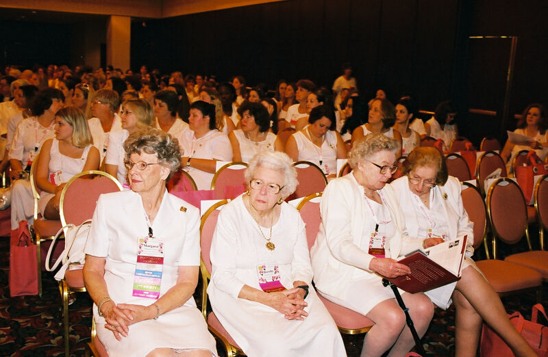 Margaret, Dorothy, Clarice, and Marian at Convention Photograph, July 4-8, 2002 (Image)